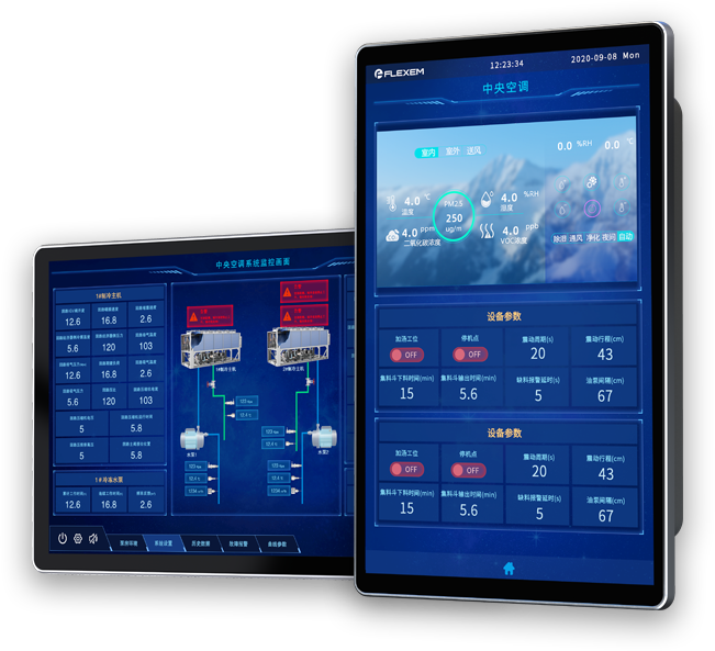 HMI capacitiva F110